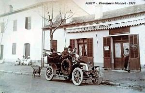 2833- Alger - Pharmacie Monnet - 1908